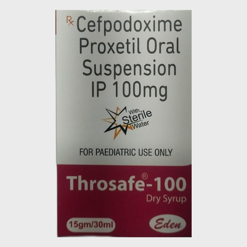 THROSAFE 100 DRY SYRUP WFI